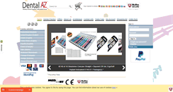 Desktop Screenshot of dentala2z.co.uk